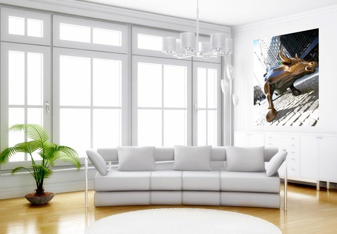 Image du produit Trenddeko Le taureau de chargement (60 x 90 cm)