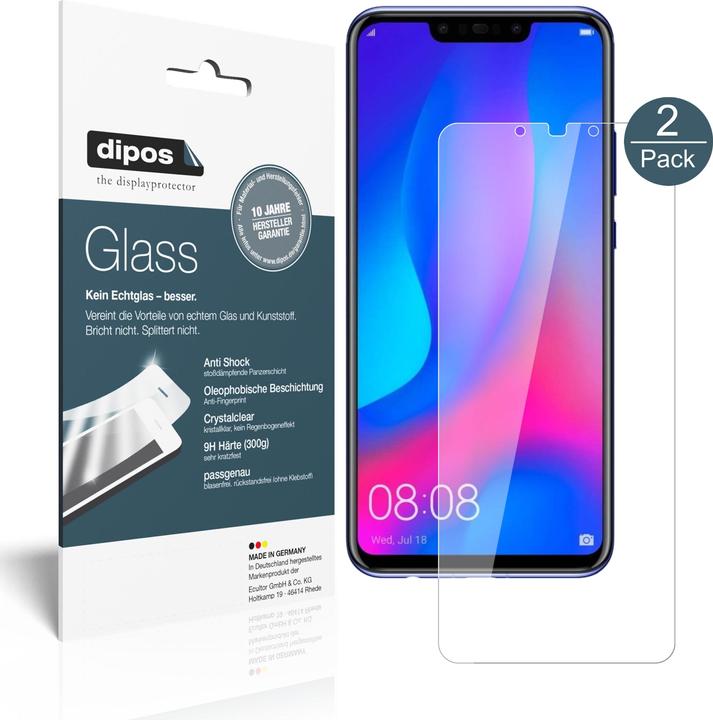 Actual product image Dipos Screen Protector Anti-Shock (2 pcs., Huawei Nova 3i)