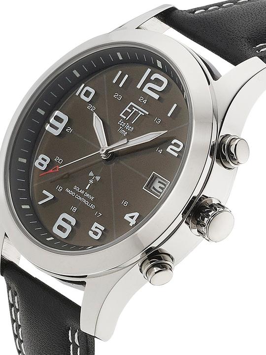 Produktbild ETT EGS-11488-22L Solar Drive Funkuhr Gobi (Analoguhr, Funkuhr, Mondphasenuhr, 41 mm)