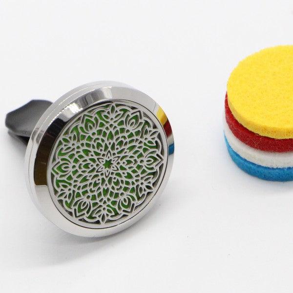 Actual product image Zen Arôme Car atomiser for essential oils Cliparôme Mandala -