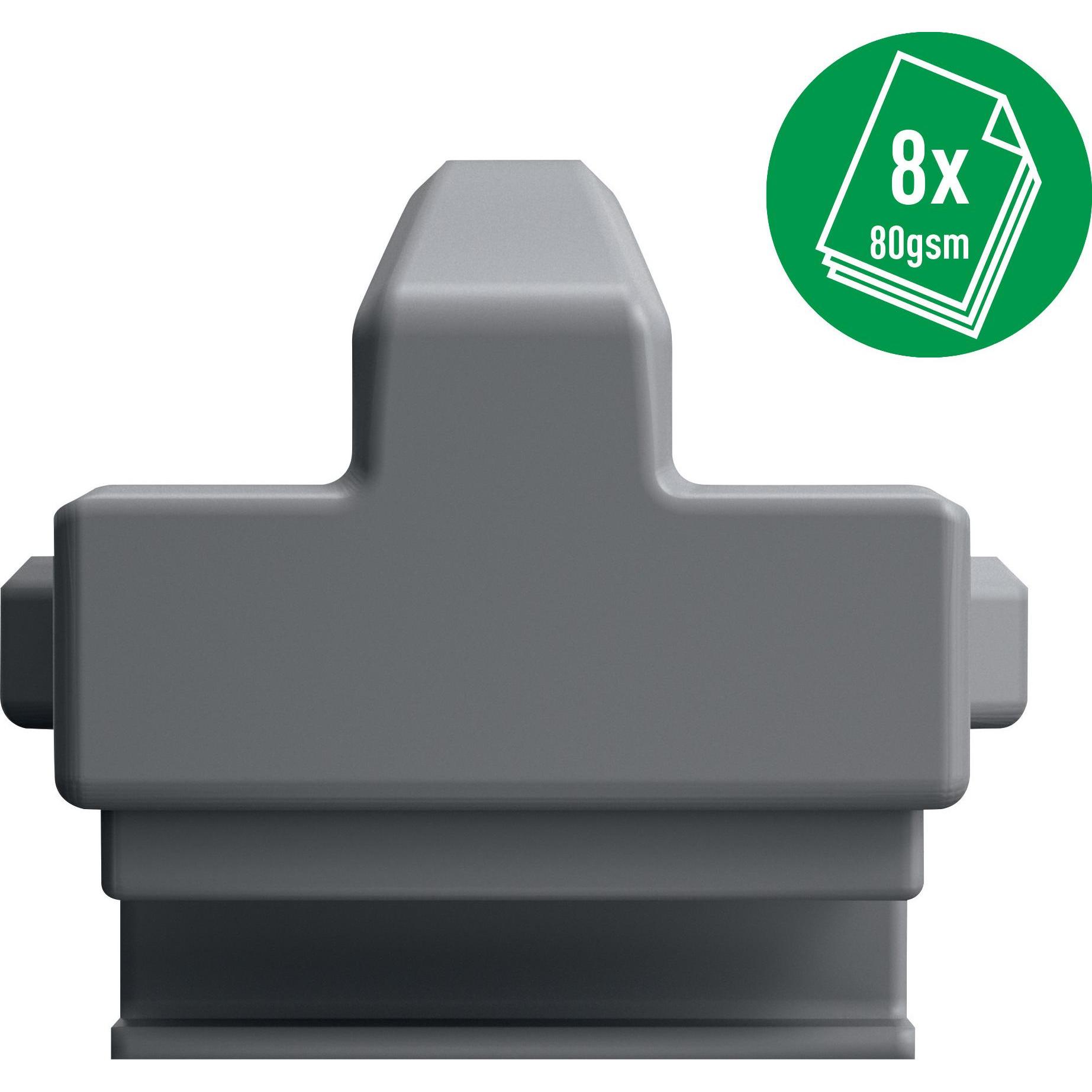 Leitz PRECISION HOME - Zubehör Rollenschneider (8 Blätter, A4), Schneidemaschine, Grau