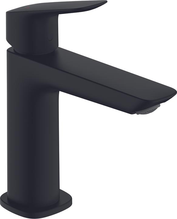Produktbild hansgrohe Logis Waschtischmischer Fine, ComfortZone110, Push Open Ablaufgarnitur, Ausladung 121mm