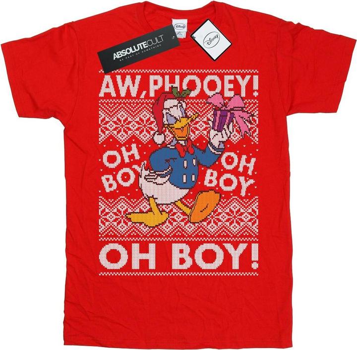Produktbild Disney Donald Duck Christmas Fair Isle TShirt Jungen (116)