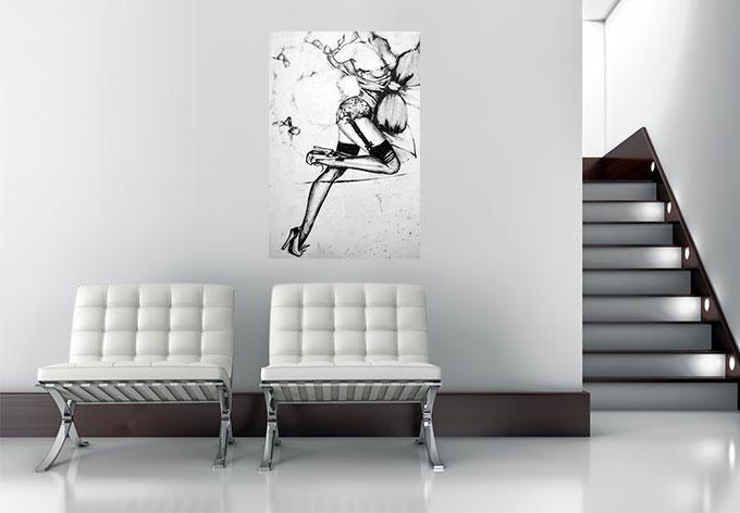 Actual product image Trenddeko Seductive pin-up (40 x 60 cm)