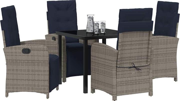 Produktbild vidaXL Outdoor Essensemble (80 x 80 x 73 cm)