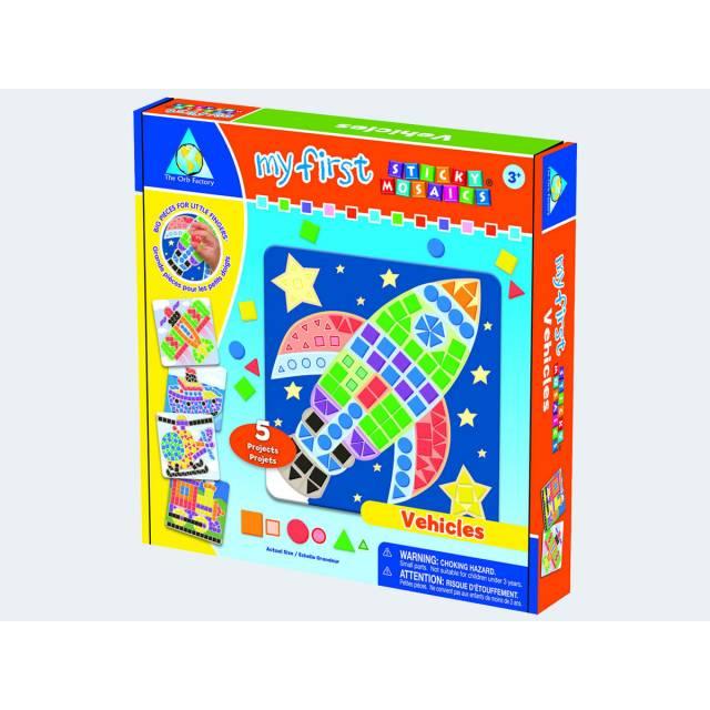 Thumbnail - Invento Windworks 620706 My First Sticky Mosaics: Vehicles