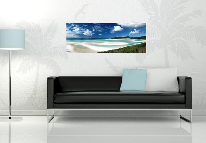 Image du produit Trenddeko Whitehaven Beach (80 x 30 cm)
