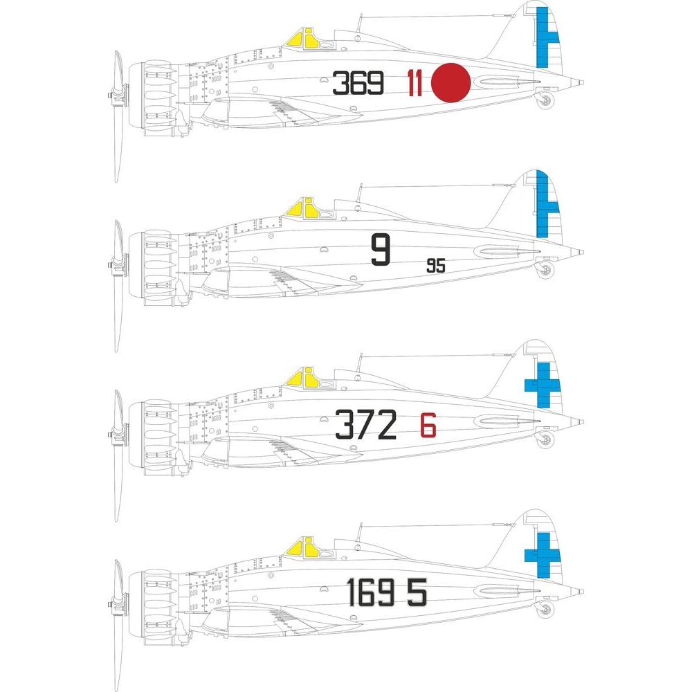 Eduard MC.200 Saetta tactical marking for Italeri