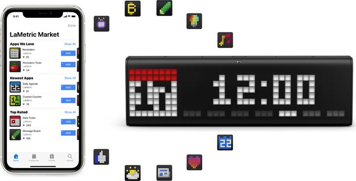 Actual product image LaMetric Smart Time