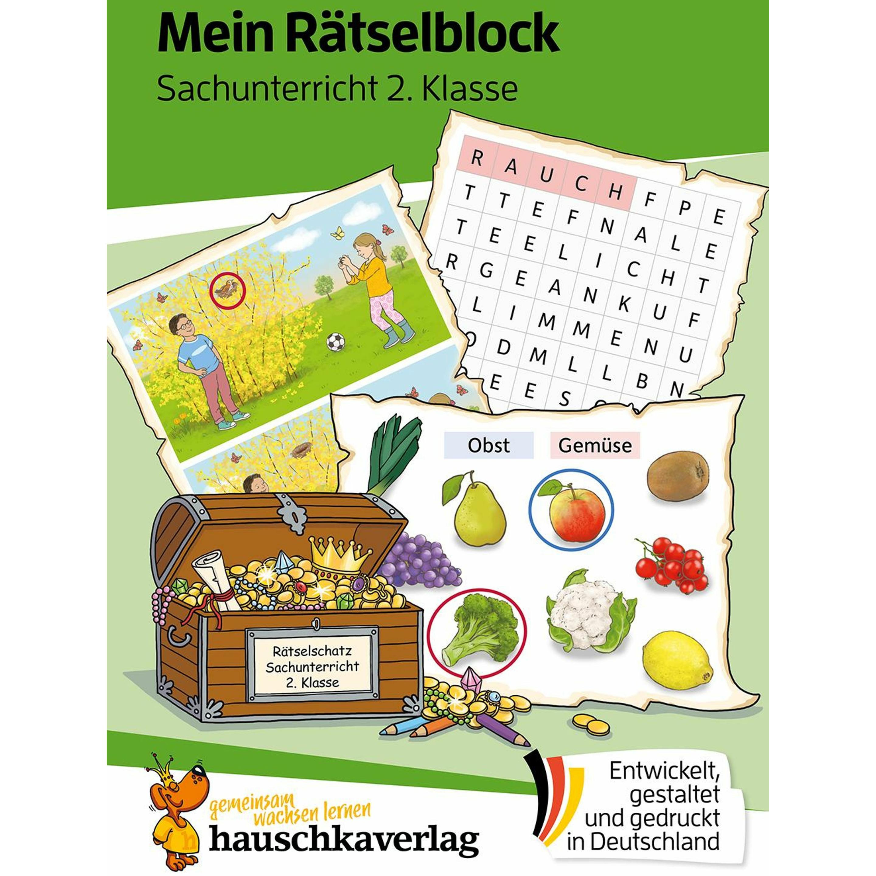 Fiedler-Tresp:Mein Rätselblock Sachunte, Schulbücher von Sonja Fiedler-Tresp