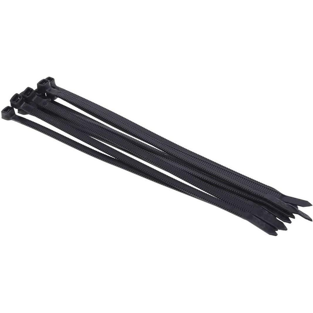 Phobya, Kabelbinder, Kabelbinder Twist Tail&#8482 schwarz 4,7x180mm (180 mm, 10 Stk.)