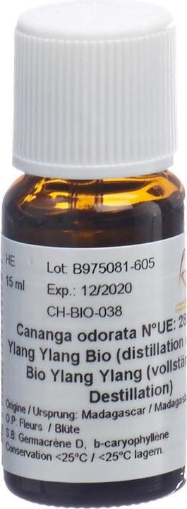 Produktbild AromaSan Ylang Ylang Bio Ätherisches Öl (15ml)