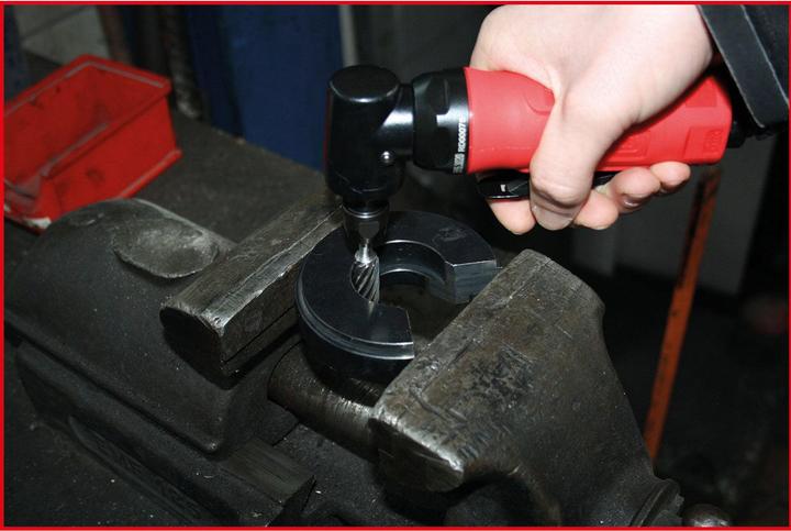 Produktbild KS Tools Druckluft-Winkelstabschleifer, pneumatisch, 18000 U/min