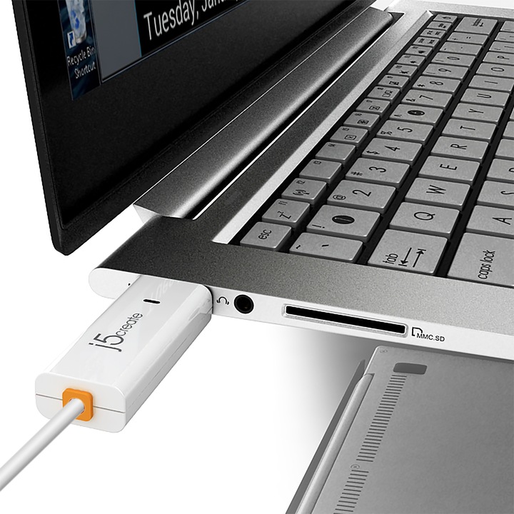 Actual product image j5Create Juc400 (1.80 m, USB 2.0)