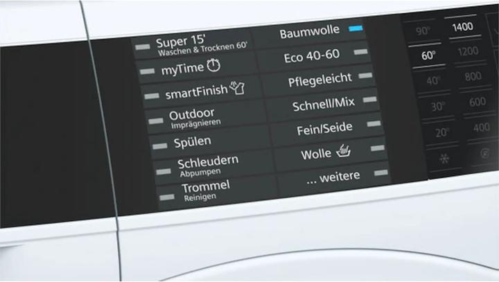 Image du produit Siemens iQ500 WD14U512 Laveuse-Sécheuse Freestanding Front Loader, E