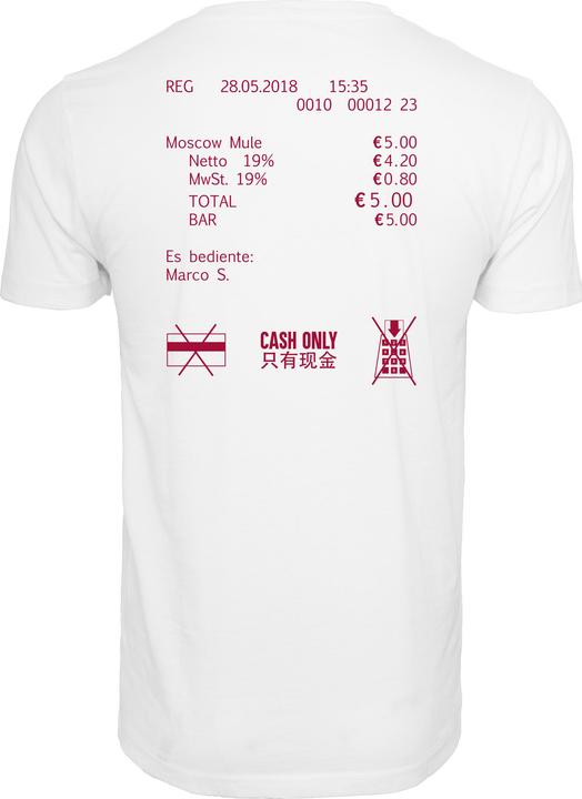 Produktbild Mister Tee Cash Only Tee (S)