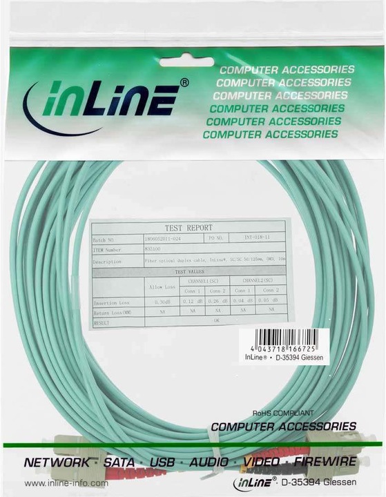 Image du produit InLine Câble réseau (CAT6, 20 m)