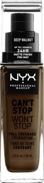 Produktbild NYX Professional Make-Up Can't Stop Won't Stop (22.07 Deep Walnut)