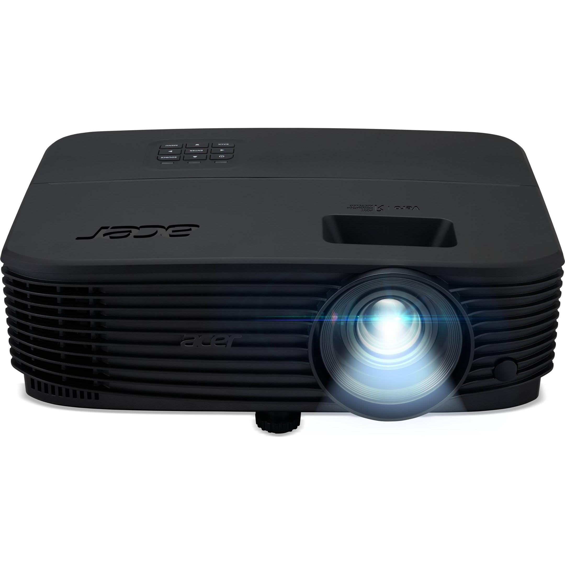Acer Projektor PD2327W Vero 1280x800/3200 Lumen/HDMI (WUXGA, 3200 lm, 1.55 - 1.7:1), Beamer, Schwarz
