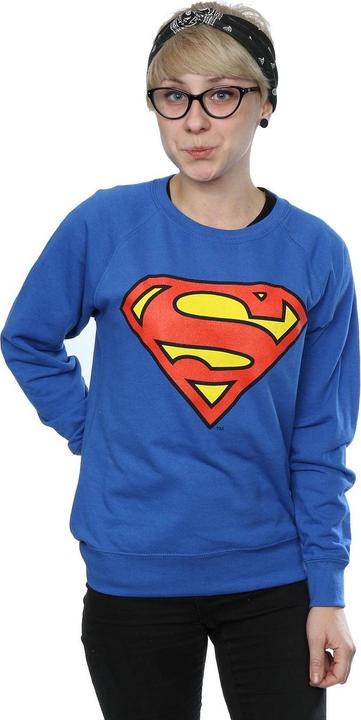 Immagine prodotto Superman Logo Boyfriend Fit Felpa Donna (L)