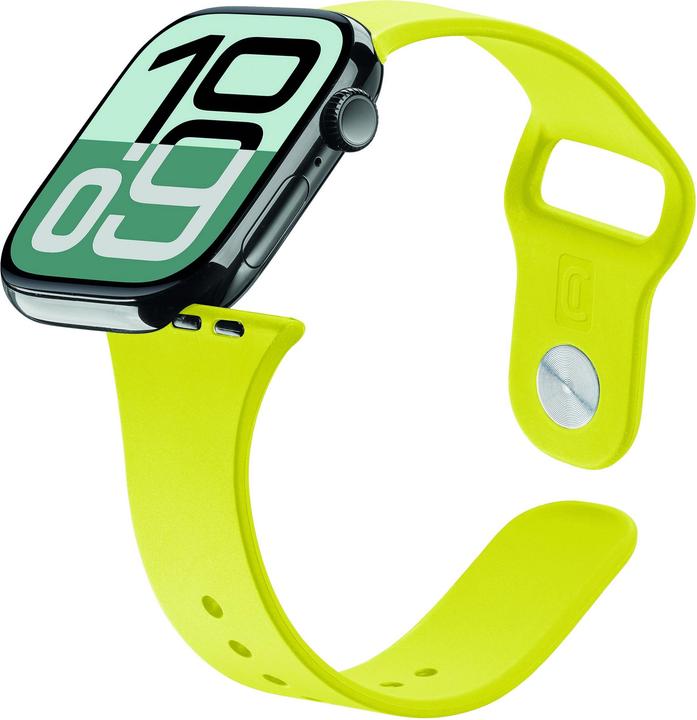 Cellularline Urban Band - Apple Watch 38/40/41/42(Series 10) mm Cinturino in silicone per Apple Watch (Silicone)