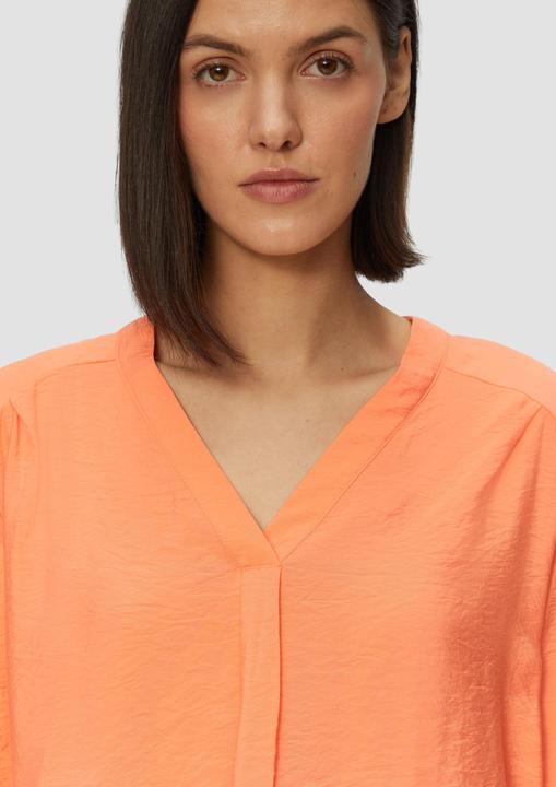 Image du produit s.Oliver Bluse Strukturierte Bluse mit V-Ausschnitt (44)