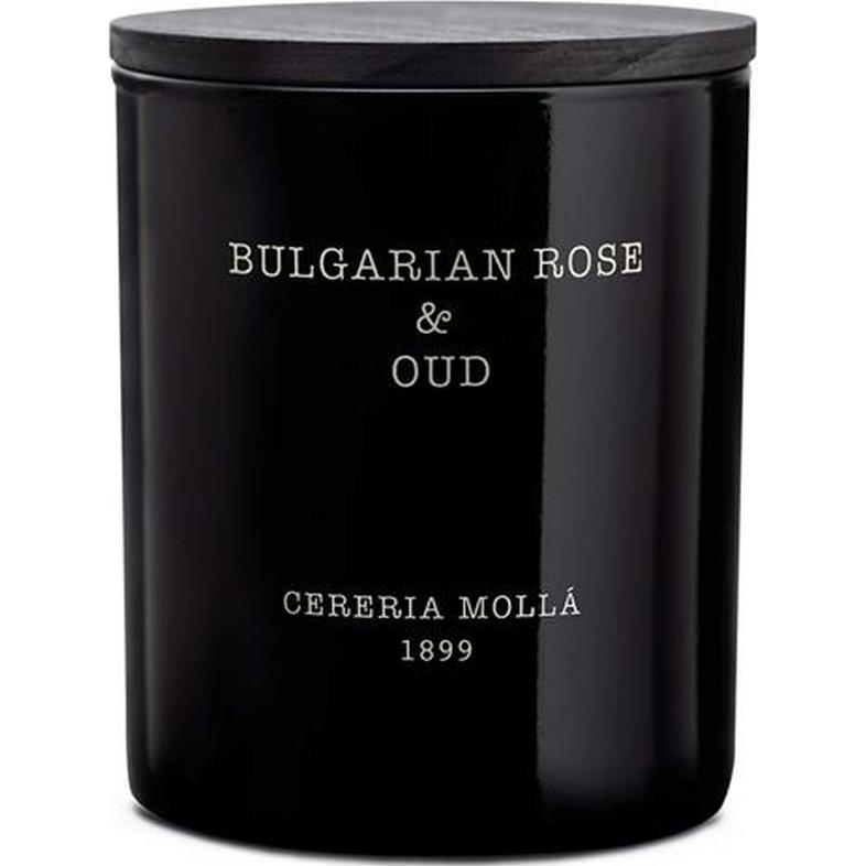 Cereria Molla, Duftkerzen, Boutique Candle in Jar Round 3 Wick Candle, Wax plant Premium, Aroma Tea and Lemongrass (230 g)