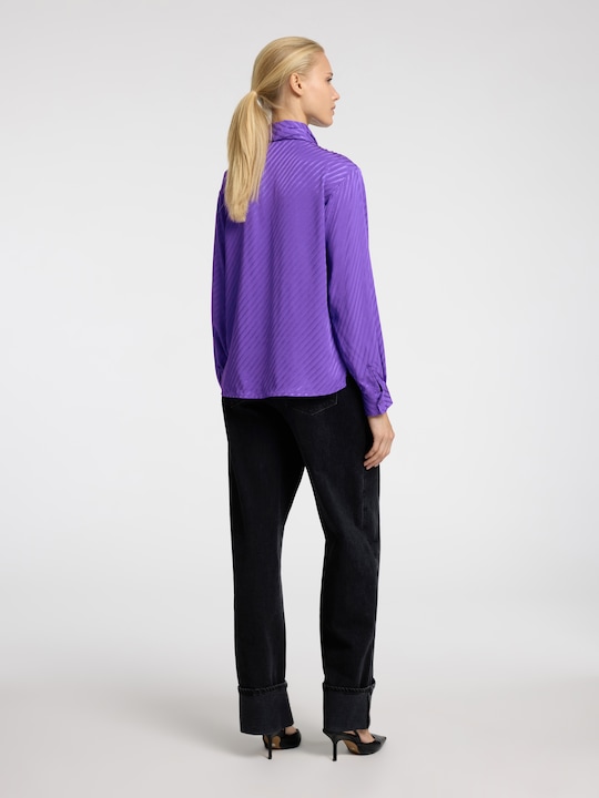 Actual product image Selected Femme Bow satin blouse (34)