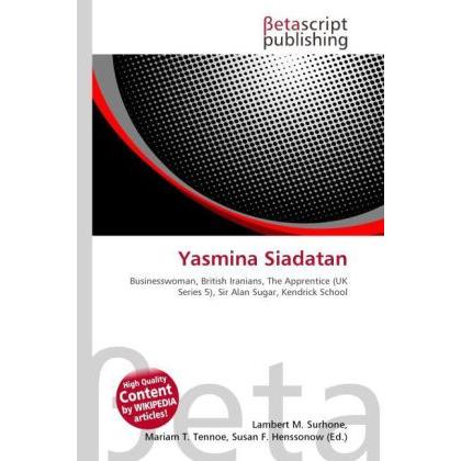 Yasmina Siadatan, Fachbücher