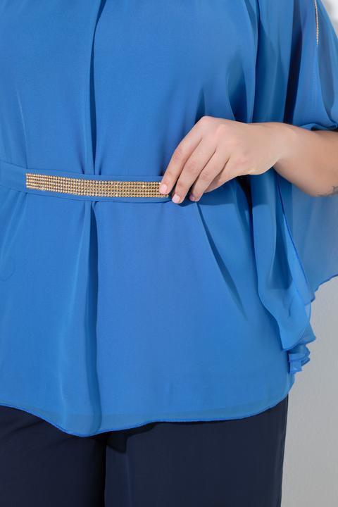 Actual product image Ulla Popken Layered Chiffon Blouse (46, 48)