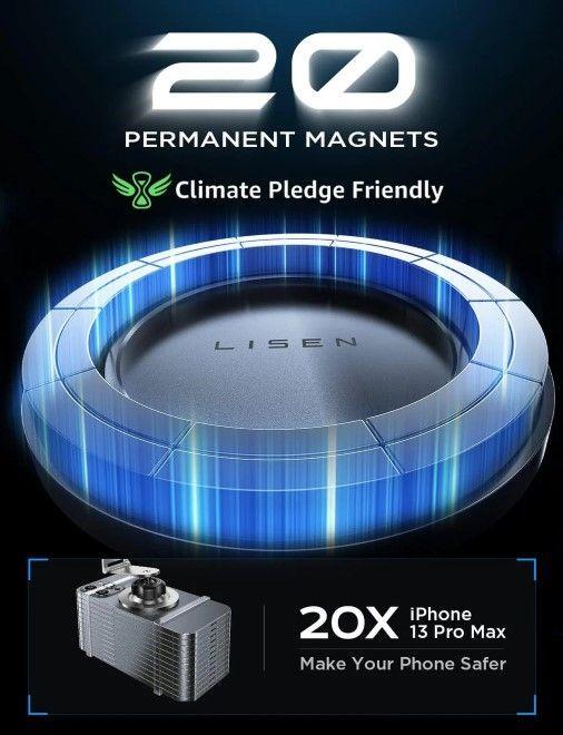 Produktbild Lisen MagSafe Auto Halterung Tesla Version