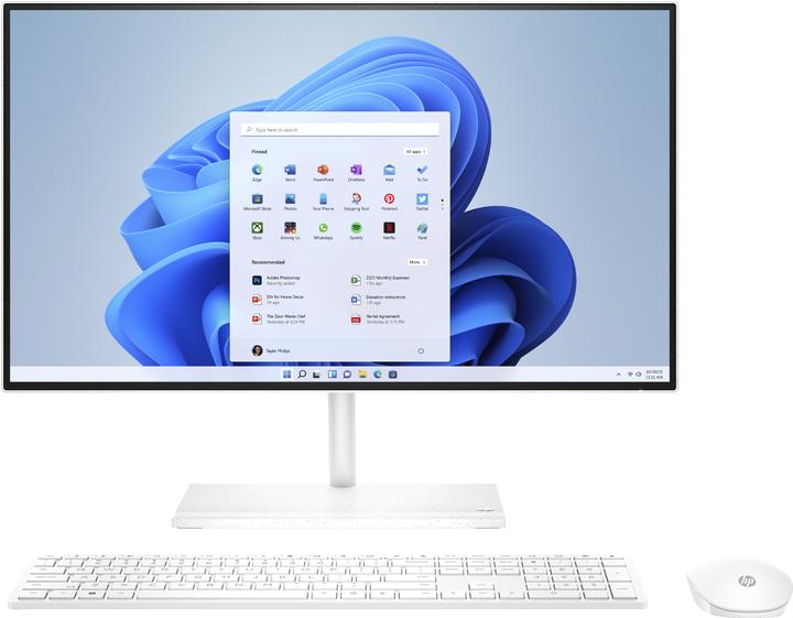 HP PC tout-en-un 24-ck0740nz, Intel Core i7-12700T, DDR4, SSD, FHD, 23.8 inch, UMA, Win11 H (1000 Go, 16 Go, Intel Core i7-12700T, UHD Graphics 770)