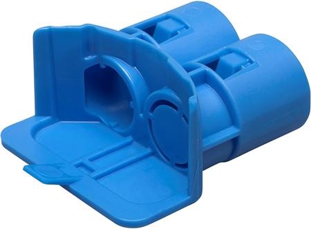 Actual product image ABB Tube for front socket outlet, double, HW52-F DT TI