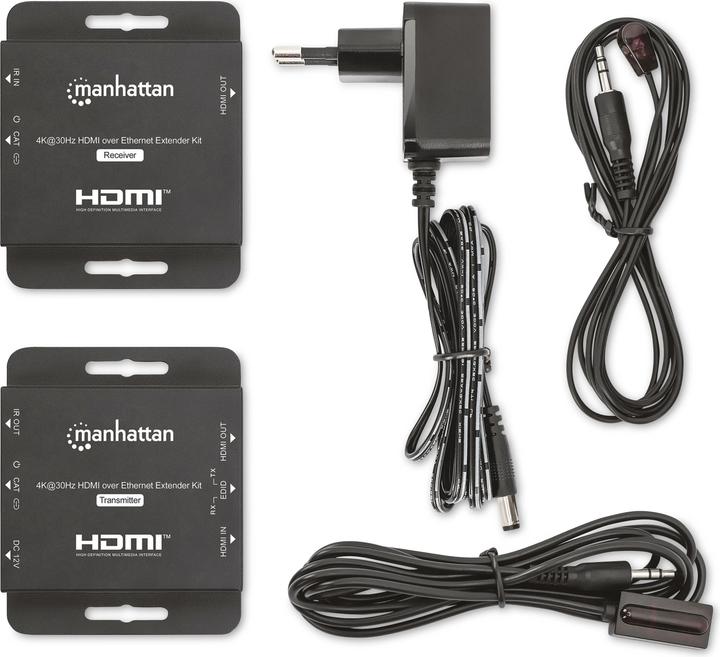 Produktbild Manhattan 4K@30Hz HDMI over Ethernet Extender Set