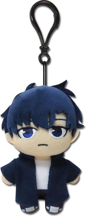 Actual product image GEE Solo Leveling plush keyring Sung Jinwoo #3 10 cm