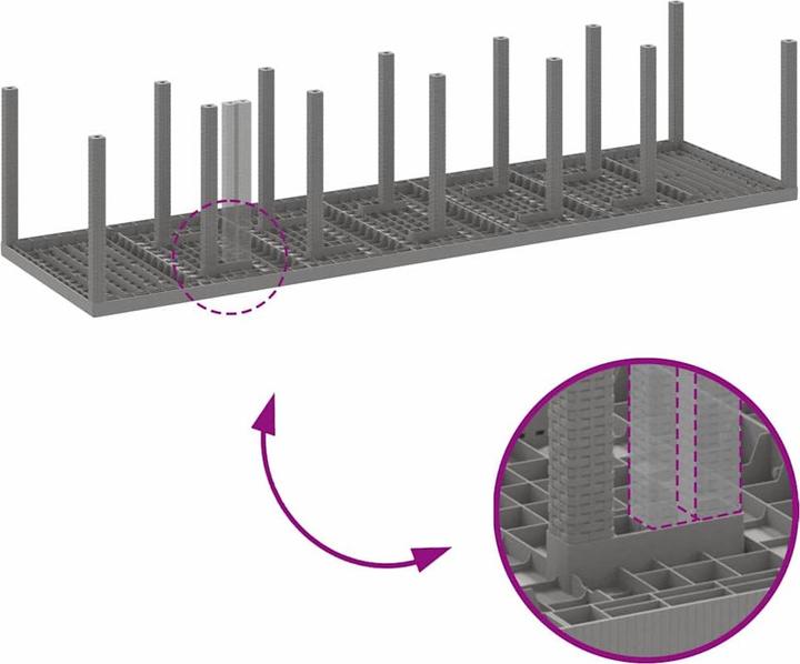 Produktbild vidaXL Gartendining-Set