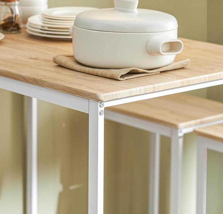 Produktbild SoBuy Bartisch (60 x 100 x 96 cm)