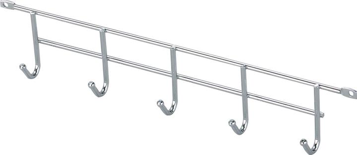 Produktbild Vauth-Sagel VS Hakenleisten mit 5 Haken Stahldraht silber
