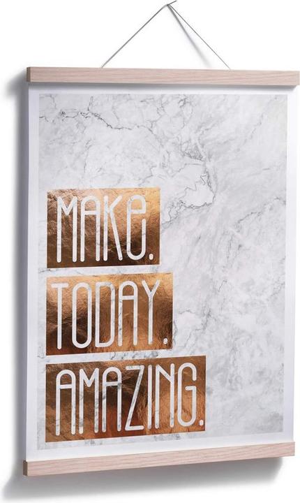 Image du produit Trenddeko Aspect cuivre - Make Today Amazing (40 x 50 cm)