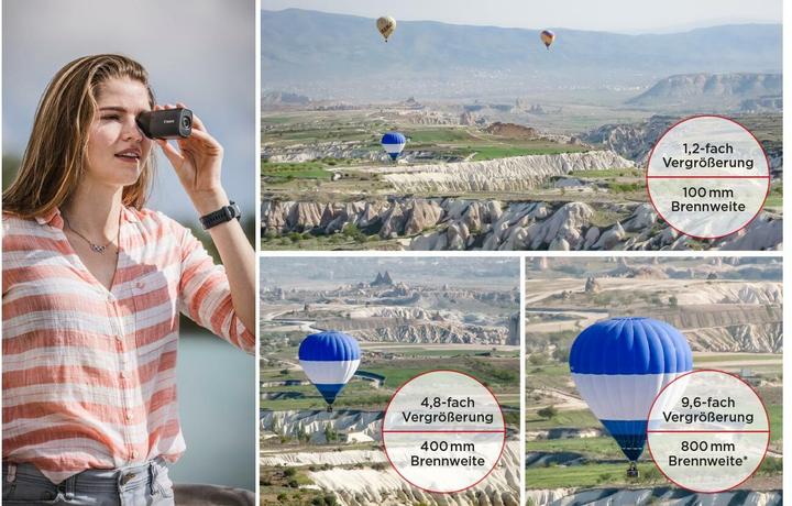 Actual product image Canon Powershot Zoom Essential Kit (100 - 400 mm, 12.10 Mpx, 1/3")