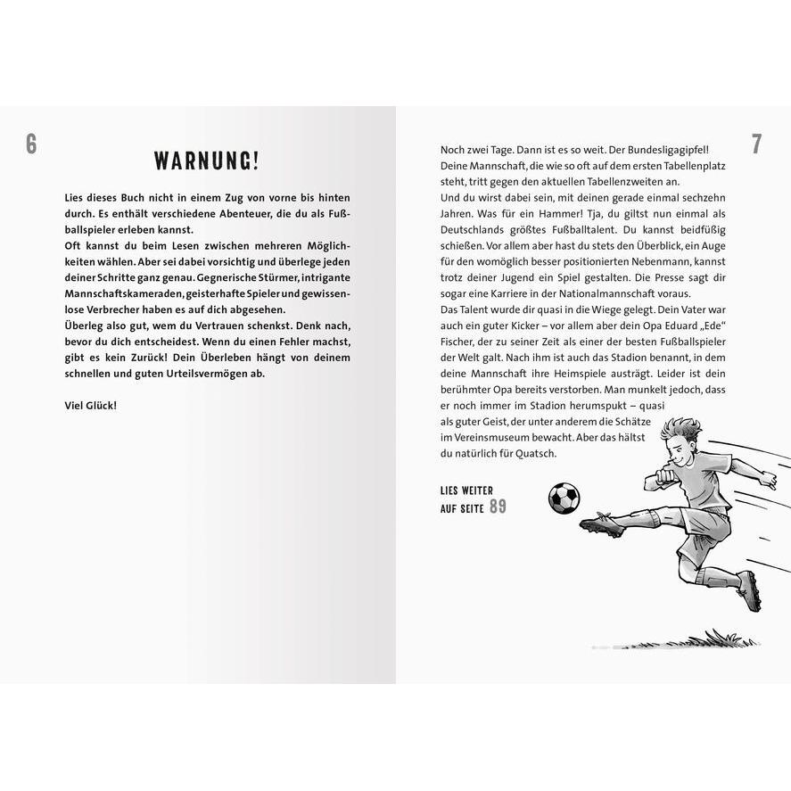 Thumbnail - Das Fussball-Geisterspiel der 1000 Gefahren, Kinderbücher von Fabian Lenk