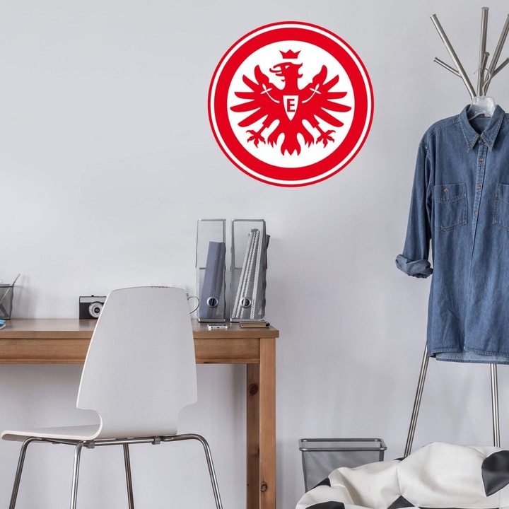 Actual product image Eintracht Frankfurt logotype (60 x 60 cm)