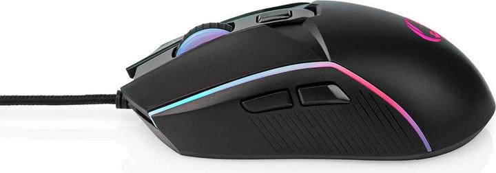 Actual product image Nedis Gaming Mouse | Wired | 800 / 1200 / 2400 / 3200 / 4800 / 7200 dpi | Adjustable DPI | Anz (Cable)