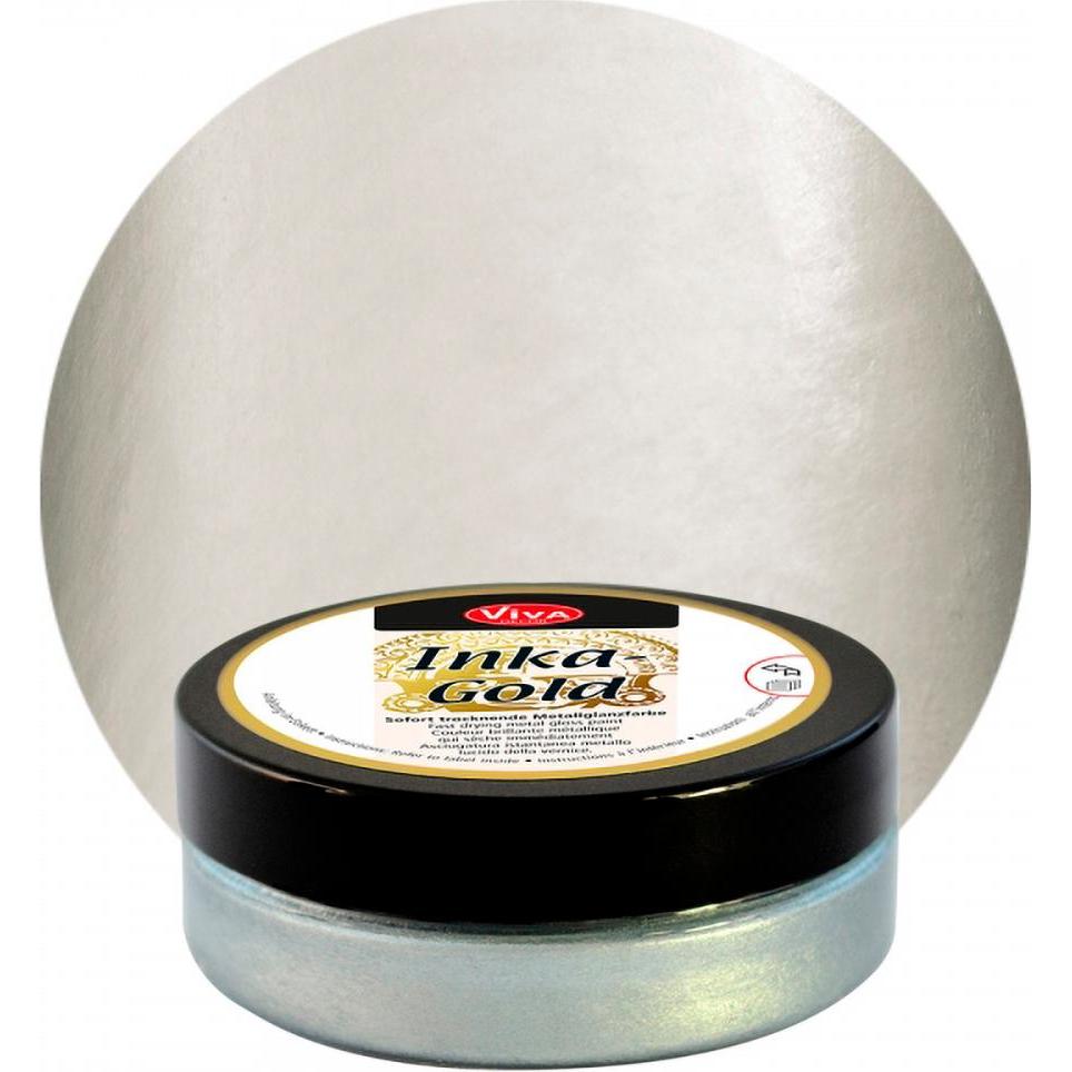 Thumbnail - Viva Decor, Kerzen, Inka-Gold, 62,5 g, silber