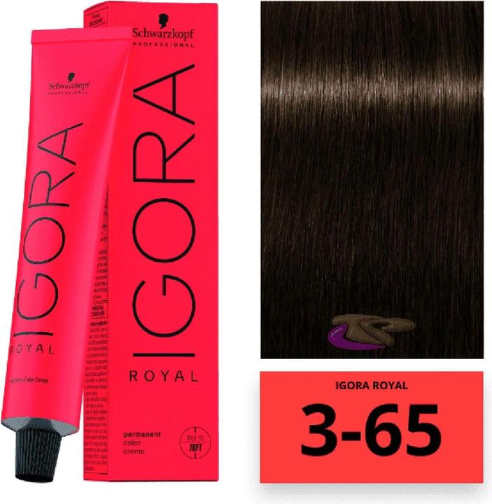 Produktbild Schwarzkopf Permanent Dye Igora Vibrance 3-65 60ml