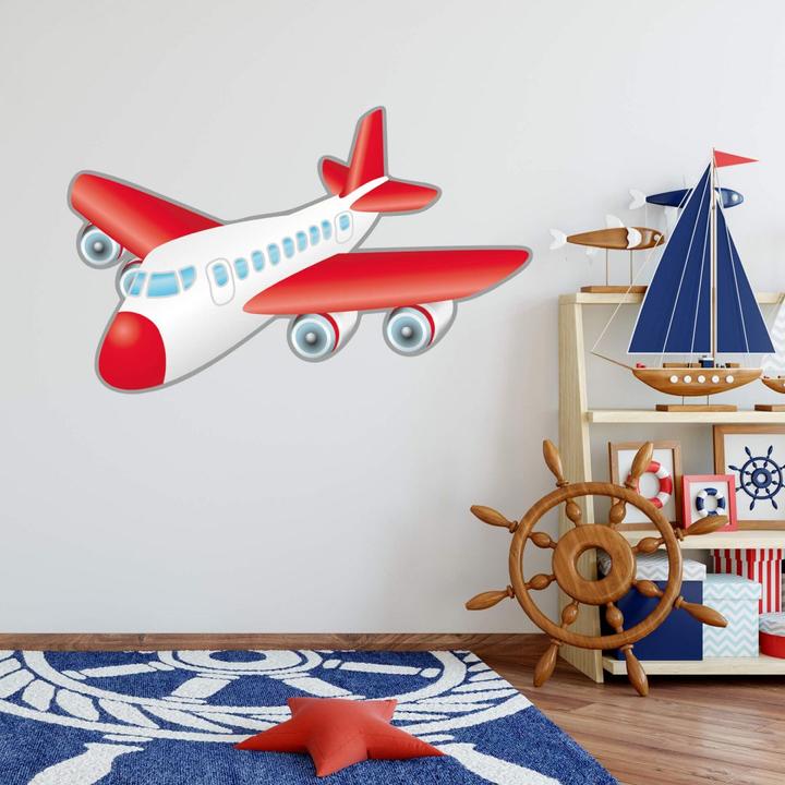 Produktbild Trenddeko Flugzeug (50 x 50 cm)