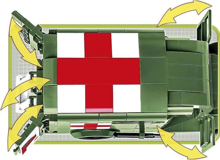 Actual product image Cobi DODGE WC-54 AMBULANCE