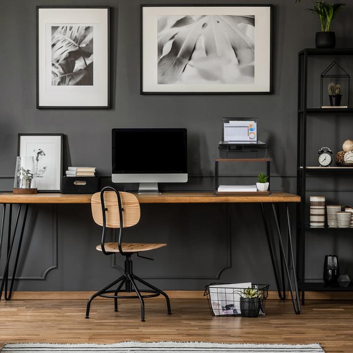 Actual product image Relaxdays Printer stand