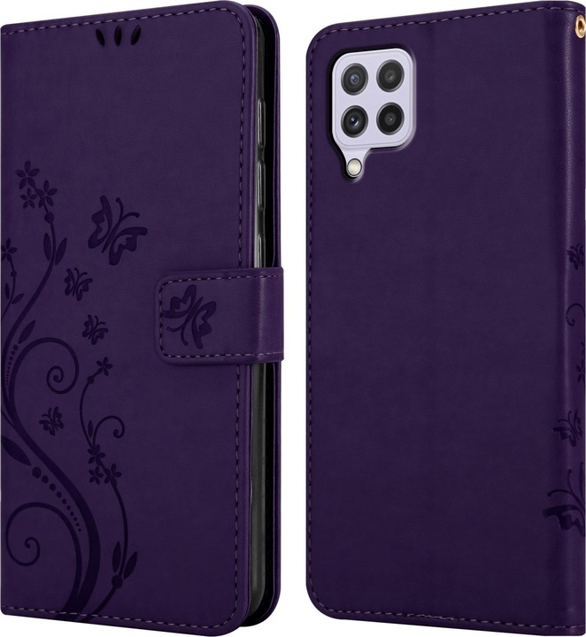 Produktbild Cadorabo Flower Book Hülle