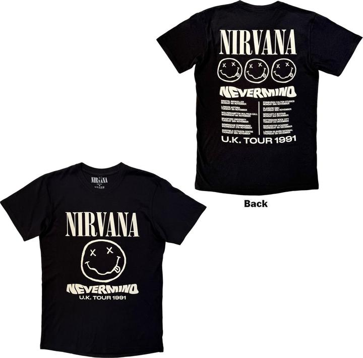 Produktbild Nirvana Tour 91 Back Print (M)